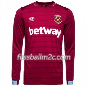 Fußballtrikots West Ham United Heim Trikotsatz 2018-2019 Langarm